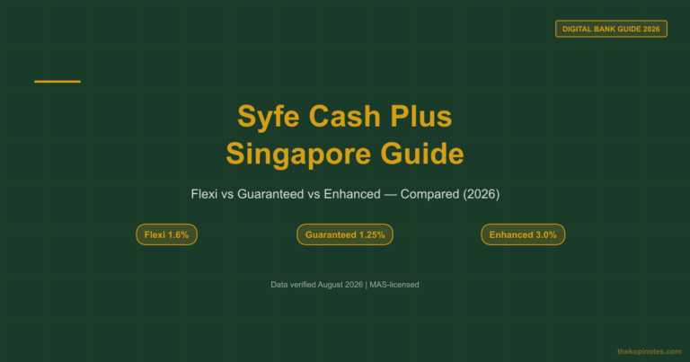 Syfe Cash Plus Singapore: Complete Guide 2026 (Flexi, Guaranteed & Enhanced)