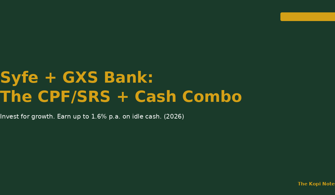 Syfe + GXS Bank Combo Strategy Singapore 2026 — The Kopi Notes