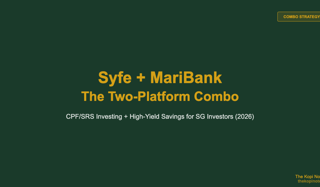 Syfe + MariBank: The Two-Platform Combo for Singapore Investors (2026) — The Kopi Notes