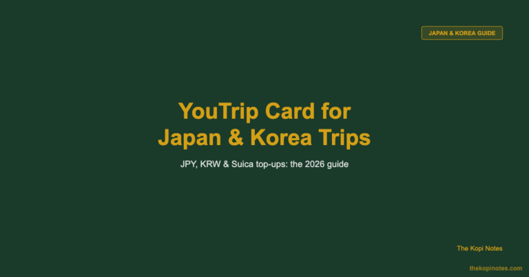 YouTrip Card for Japan & Korea Trips: JPY, KRW & Suica Guide (2026)
