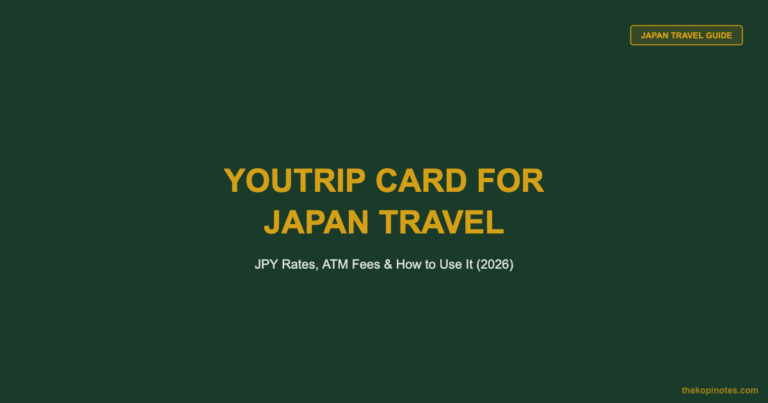 YouTrip Card for Japan Travel: JPY Rates, ATM Fees & How to Use It (2026)