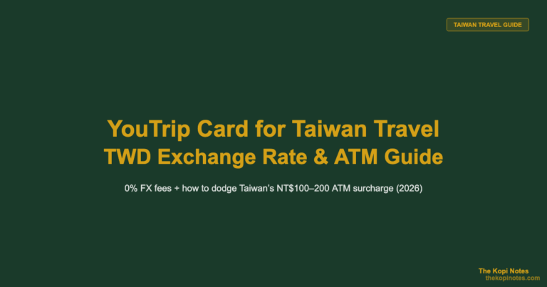 YouTrip Card for Taiwan Travel: TWD Exchange Rate & ATM Guide (2026)