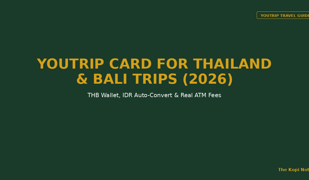 YouTrip Card for Thailand & Bali Trips: THB & IDR Guide (2026) — The Kopi Notes