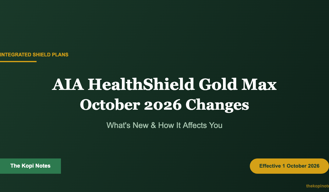 AIA HealthShield Gold Max October 2026 Changes