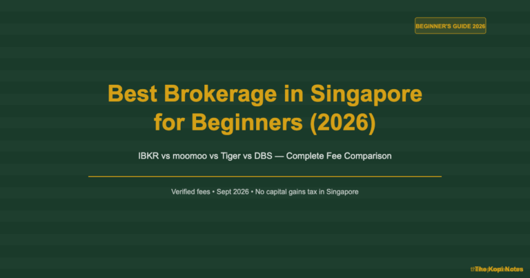 Best Brokerage in Singapore for Beginners: 2026 Complete Guide
