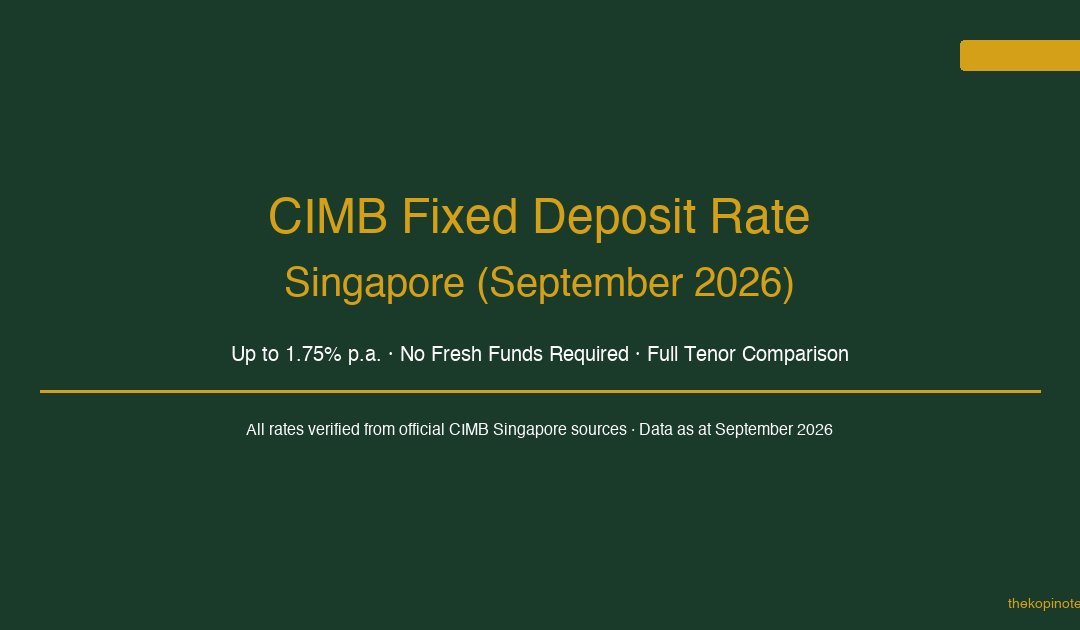 CIMB Fixed Deposit Rate Singapore (September 2026): Up to 1.75% p.a. — The Kopi Notes
