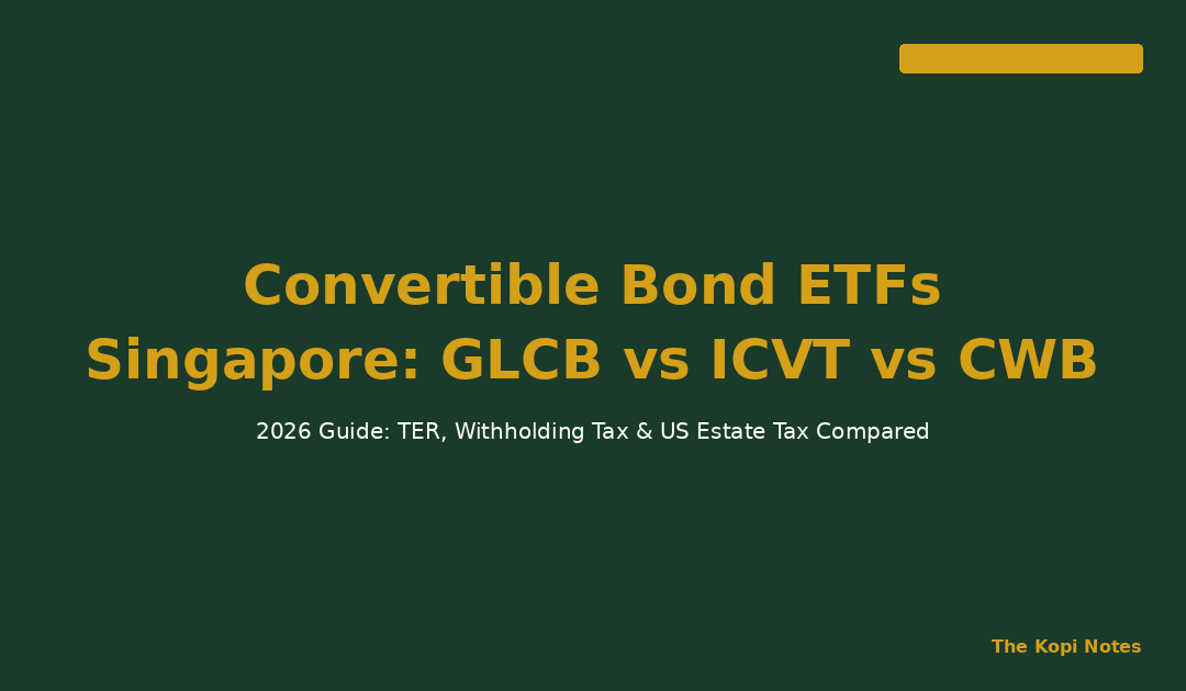 Convertible Bond ETFs for Singapore Investors: GLCB vs ICVT vs CWB (2026 Guide) — The Kopi Notes