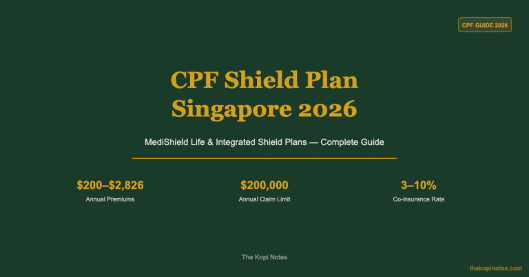 CPF Shield Plan Singapore 2026: MediShield Life & ISPs Explained