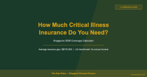 Critical Illness Insurance Singapore 2026: How Much Coverage Do You Actually Need?