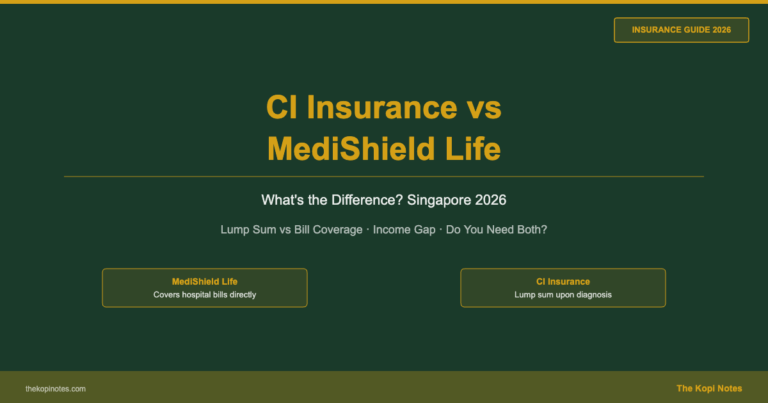 Critical Illness Insurance vs MediShield Life Singapore: What’s the Difference? (2026)