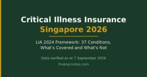 Critical Illness Insurance Singapore 2026: LIA 2024 Framework, What's Covered & What's Not