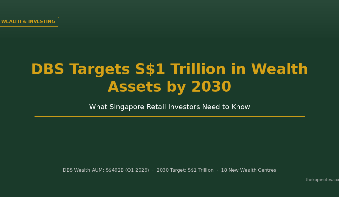 DBS targets S$1 trillion in wealth assets by 2030 - TKN Analysis