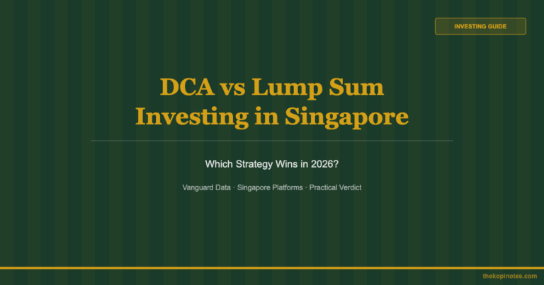 Dollar Cost Averaging vs Lump Sum Investing in Singapore: Which Strategy Wins? (2026 Guide)