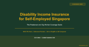 Disability Income Insurance for Self-Employed Singapore 2026: The Freelancer Coverage Guide