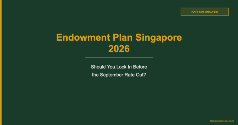 Endowment Plan Singapore 2026: Should You Lock In Before the September Rate Cut?