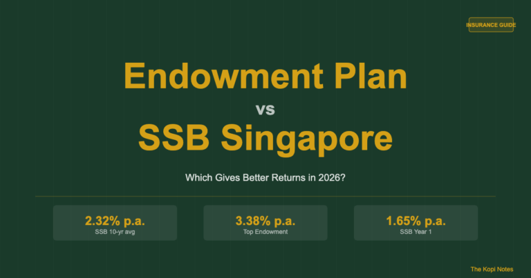 Endowment Plan Singapore vs SSB 2026: Which Gives Better Returns?
