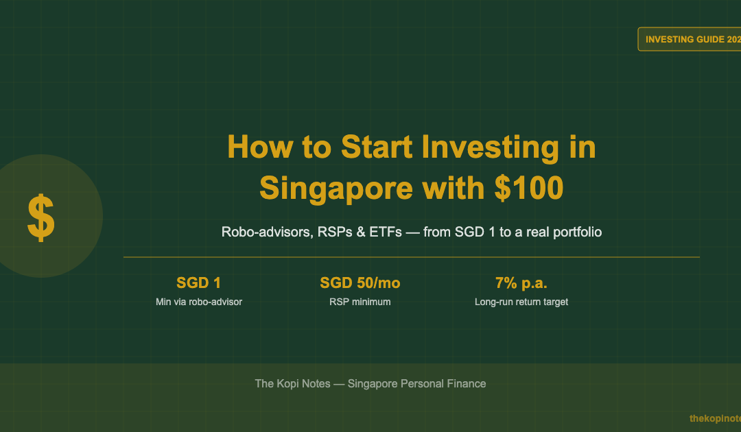 How to Start Investing in Singapore with $100: The 2026 Mini-Portfolio Guide