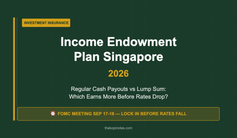 Income Endowment Plan Singapore 2026: Regular Cash Payouts, Top Plans & FOMC Timing Guide