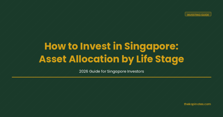 How to Invest in Singapore: Asset Allocation by Life Stage (2026 Guide)
