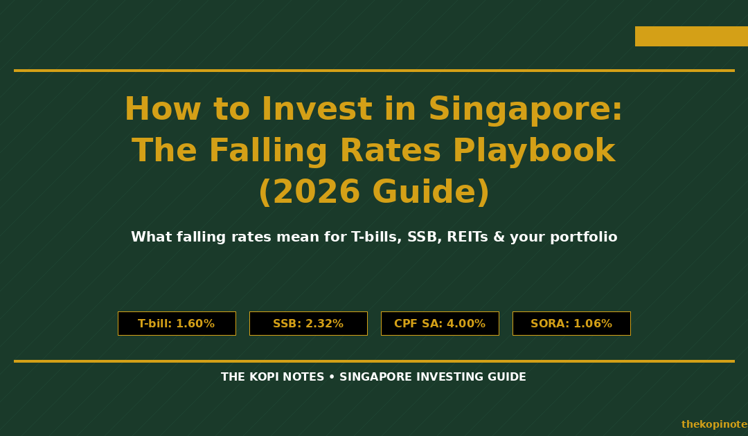 How to Invest in Singapore: The Falling Rates Playbook (2026 Guide)