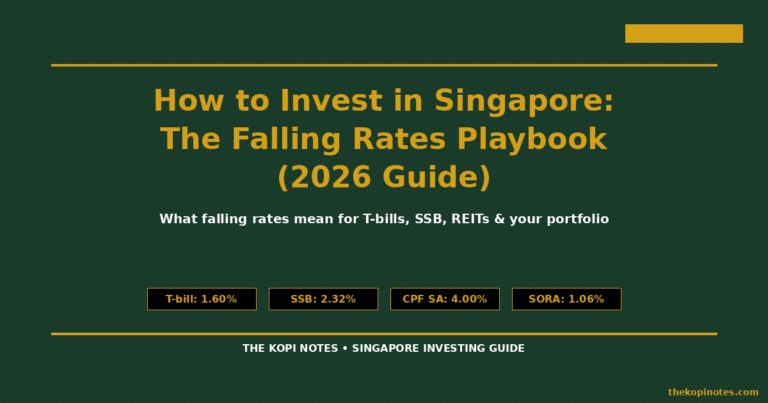 How to Invest in Singapore: The Falling Rates Playbook (2026 Guide)
