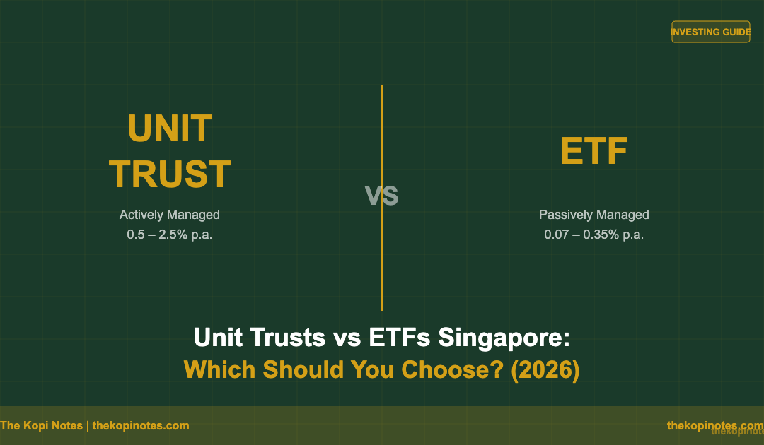Unit Trusts vs ETFs Singapore: Which Is Better? — The Kopi Notes