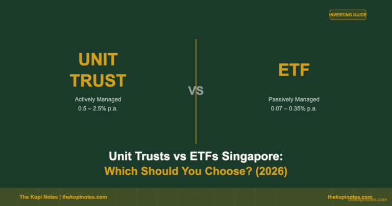 Unit Trusts vs ETFs Singapore: Which Is Better for You? (2026)