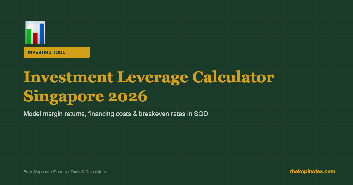 Investment Leverage Calculator Singapore 2026