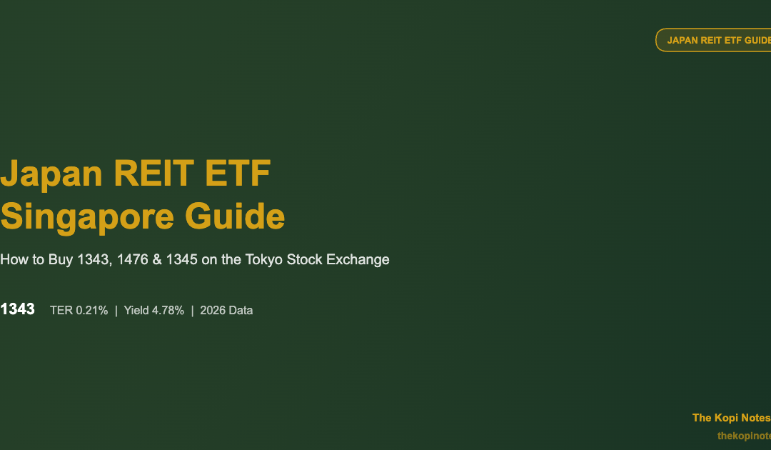 Japan REIT ETF Singapore Guide: How to Buy 1343, 1476 & 1345 — The Kopi Notes
