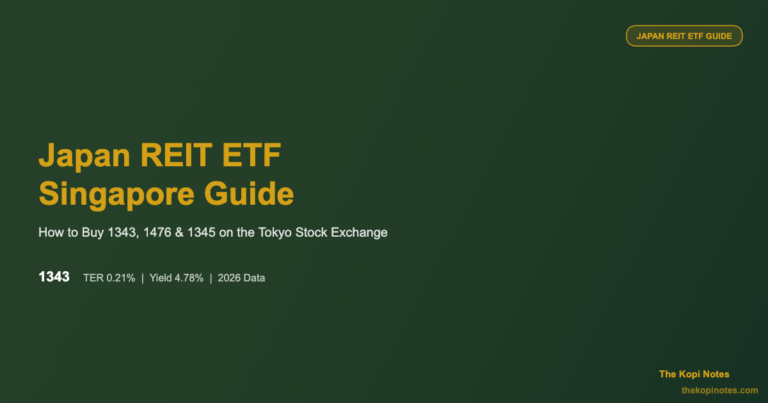 Japan REIT ETF Singapore: How to Buy 1343, 1476 & 1345 (2026 Guide)