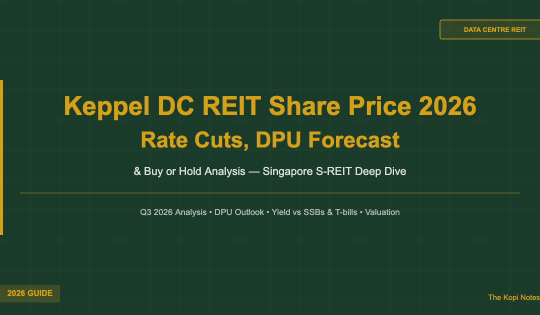 Keppel DC REIT Share Price 2026: Rate Cuts, DPU Forecast & Buy or Hold? — The Kopi Notes