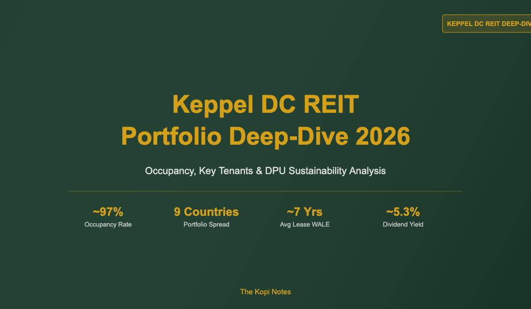 Keppel DC REIT Portfolio Deep-Dive 2026: Occupancy, Tenants and DPU Sustainability — The Kopi Notes