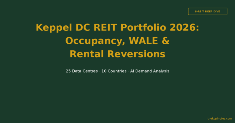 Keppel DC REIT Portfolio 2026: Occupancy, WALE, Rental Reversions & Geographic Mix