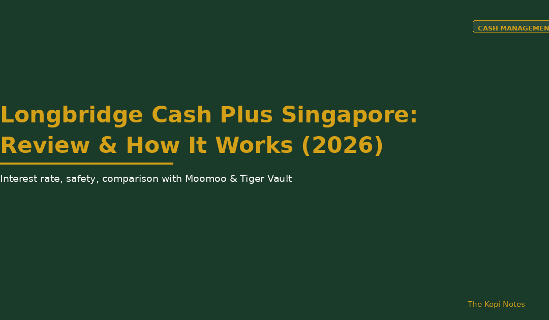Longbridge Cash Plus Singapore: Interest Rate, Review & How It Works (2026)