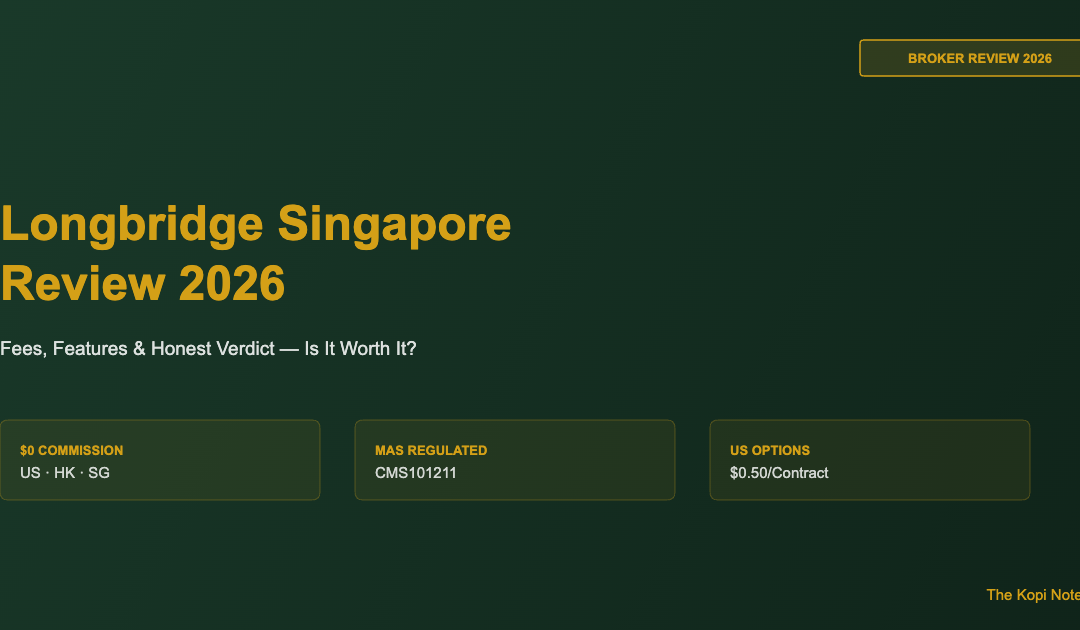 Longbridge Singapore Review 2026: Fees, Features & Is It Worth It? — The Kopi Notes