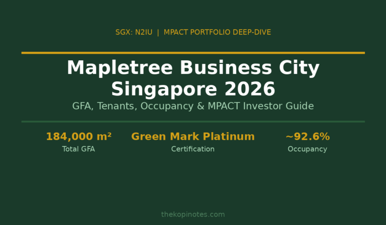 Mapletree Business City Singapore 2026: MPACT's Flagship Asset, Tenants & Investor Guide