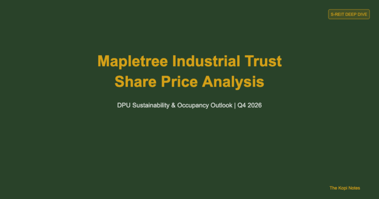 Mapletree Industrial Trust Share Price: DPU Sustainability & Occupancy Outlook (Q4 2026)