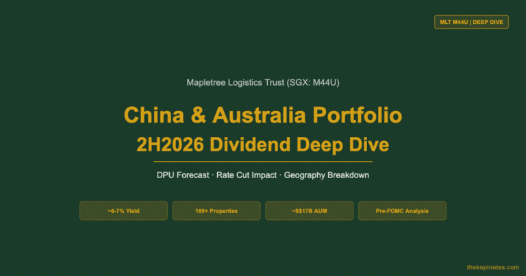 Mapletree Logistics Trust (MLT) 2H2026 Dividend: China & Australia Portfolio Deep Dive