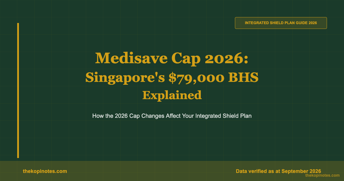 Medisave Cap 2026: Singapore's $79,000 Basic Healthcare Sum Explained — The Kopi Notes