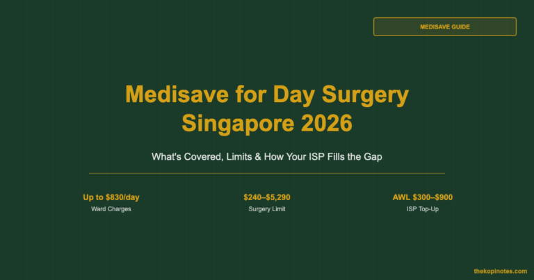Medisave for Day Surgery Singapore 2026: What’s Covered, Limits & How Your ISP Fills the Gap