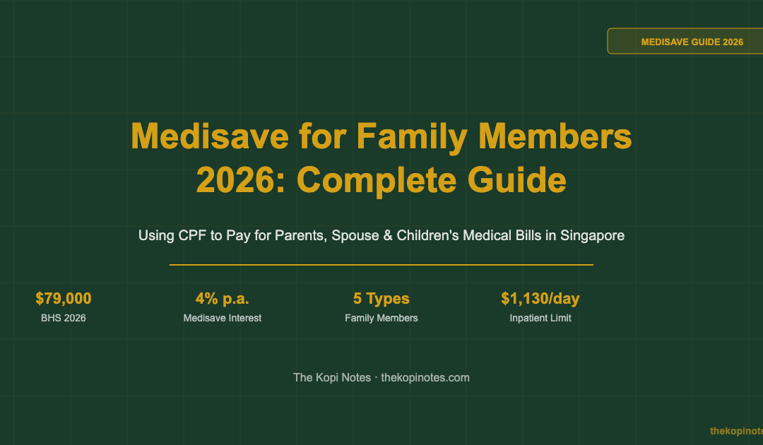Medisave for Family Members 2026: Complete Guide — The Kopi Notes