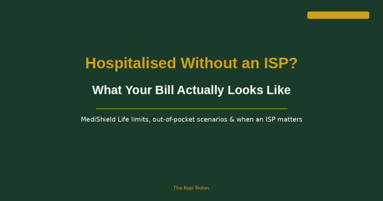 Hospitalised Without an ISP in Singapore: What Your Bill Actually Looks Like (2026)