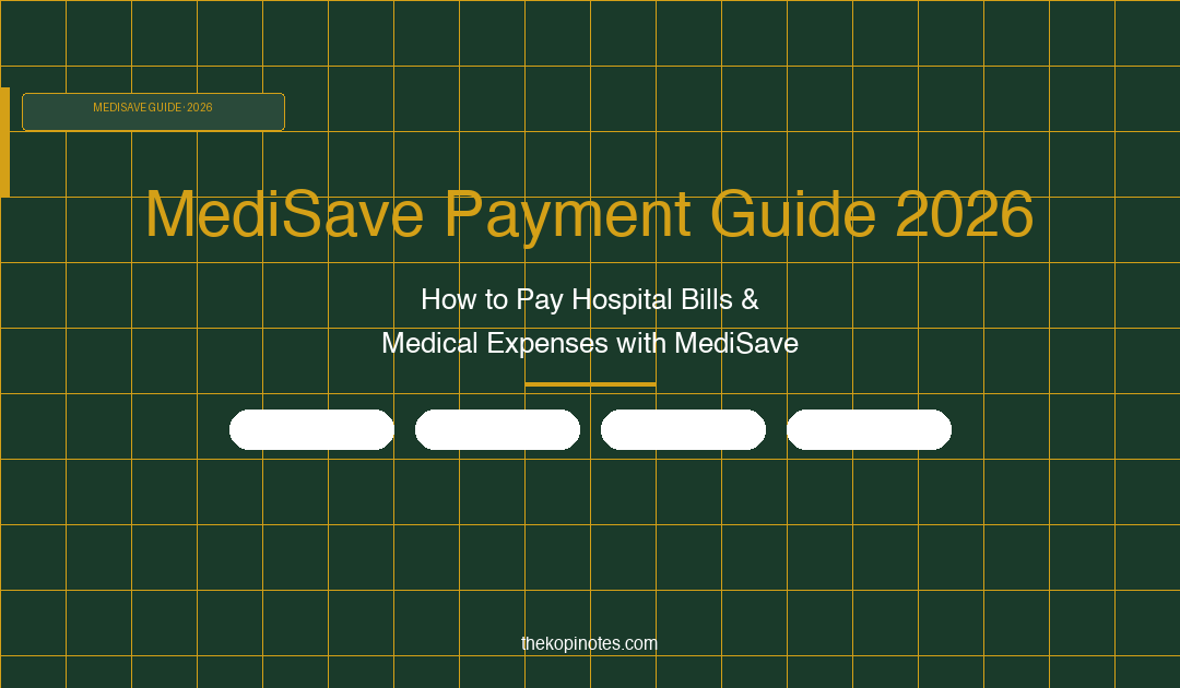 MediSave Payment Guide 2026: How to Pay Hospital & Medical Bills with MediSave