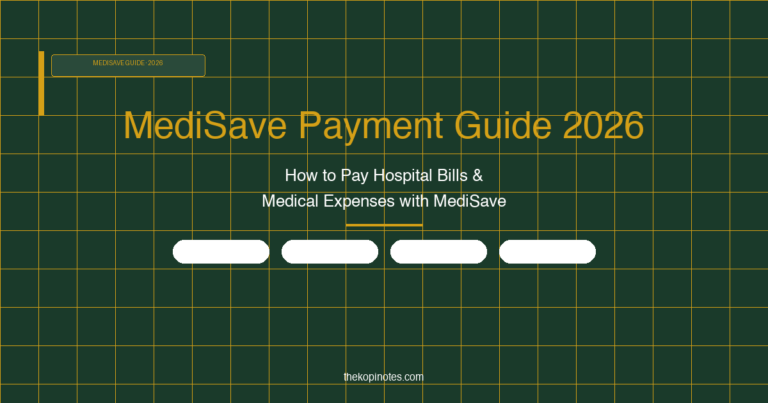 MediSave Payment Guide 2026: How to Pay Hospital & Medical Bills with MediSave