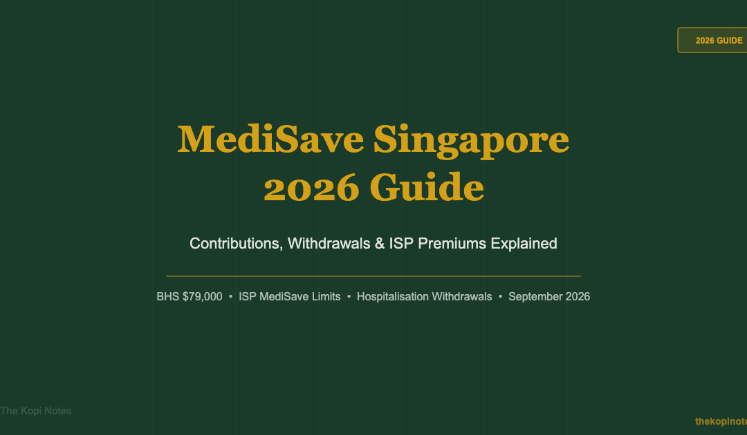 MediSave Singapore 2026 Guide — The Kopi Notes