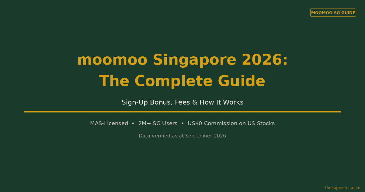 moomoo Singapore 2026 Complete Beginner's Guide — The Kopi Notes