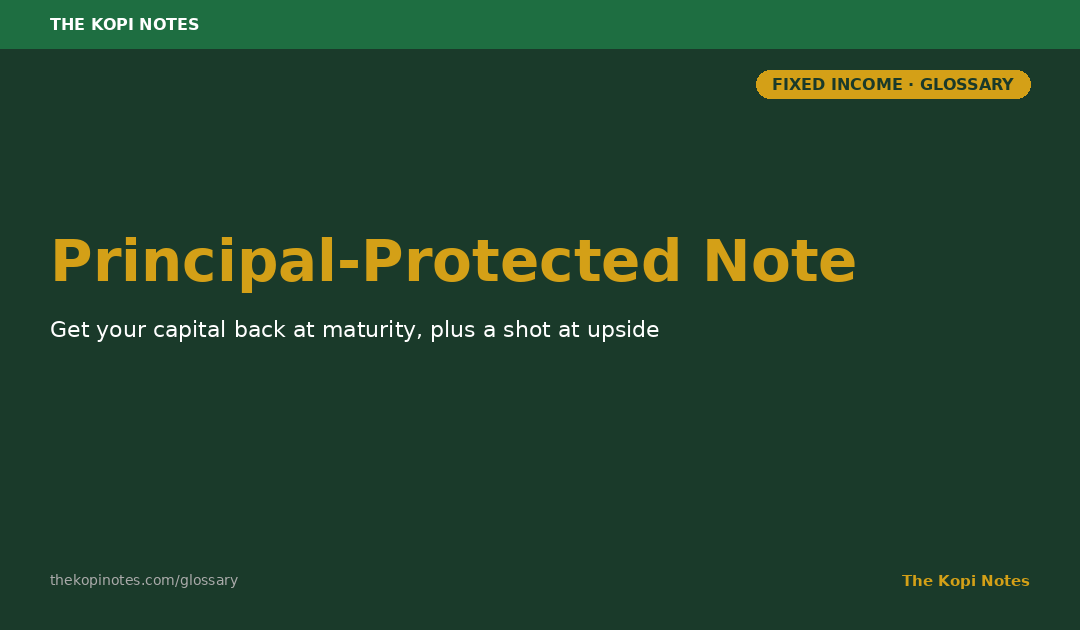 Principal-Protected Note Singapore - The Kopi Notes