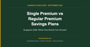 Singapore Savings Plans 2026: Single Premium vs Regular Premium — Which Should You Choose?