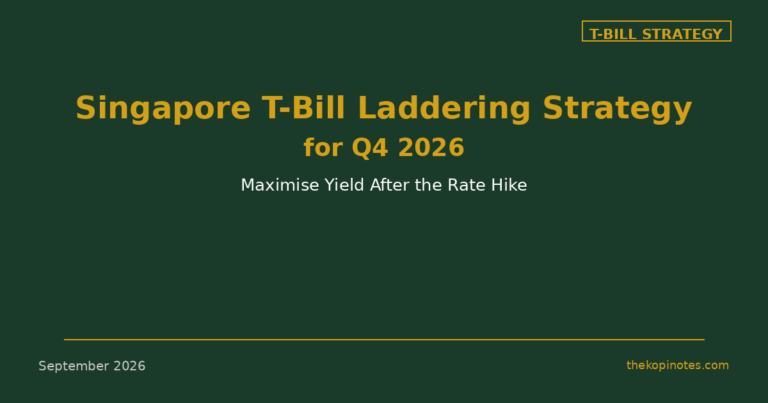 Singapore T-Bill Laddering Strategy for Q4 2026: Maximise Yield After the Rate Hike