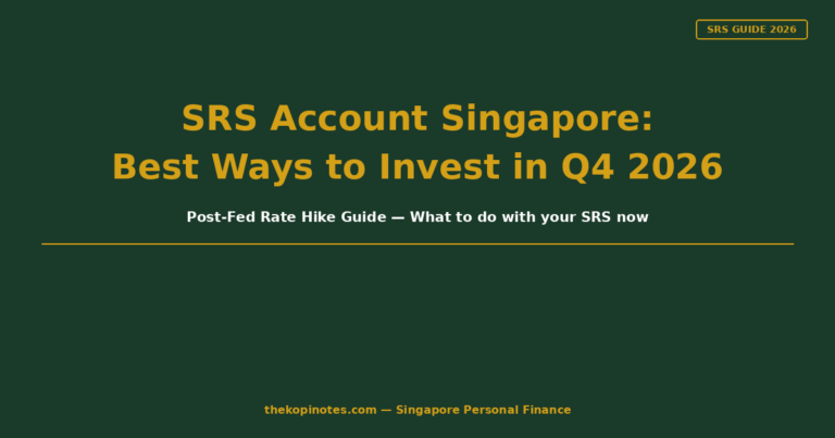 SRS Account Singapore 2026: Best Ways to Invest Your SRS After the Fed Rate Hike